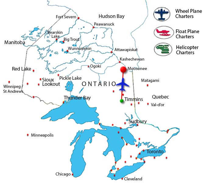Webequie Helicopter Charter Flights